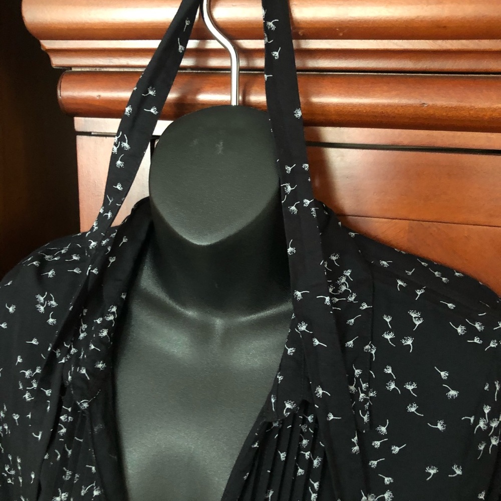 Motherhood Maternity Top size L black print - Picture 6 of 10